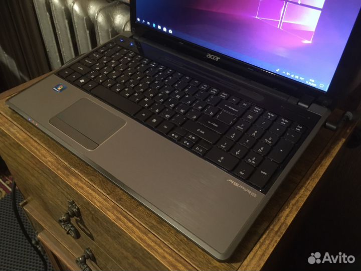 Ноутбук 15,6' Acer i7 740Q/4GB/500GB/GT425