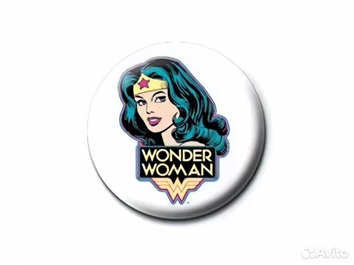 Значок Pyramid: DC: Wonder Woman (Head) PB2546