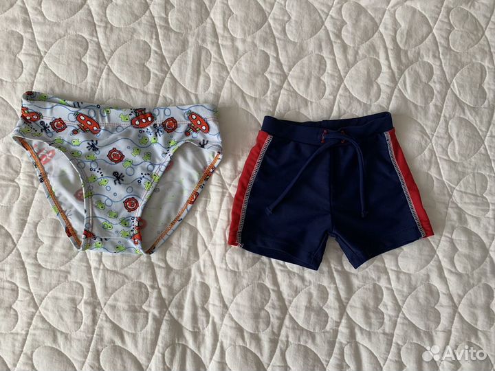 Плавки для плавания новорожденному и на 6 мес