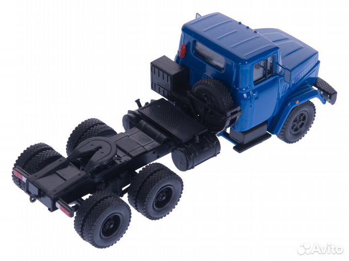 Краз-6444 седельный тягач (1985-1994), синий