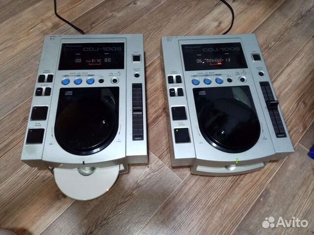 Pioneer CDJ100S цена за оба аппарата