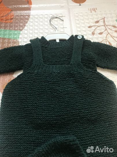 Вязаный комплект для малыша