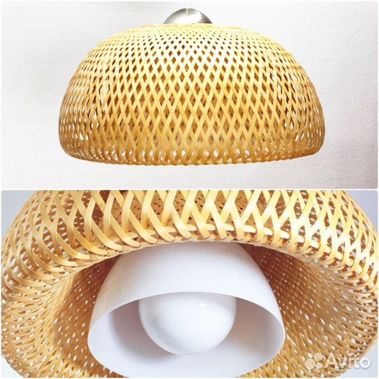 Люстра плетёная IKEA boja