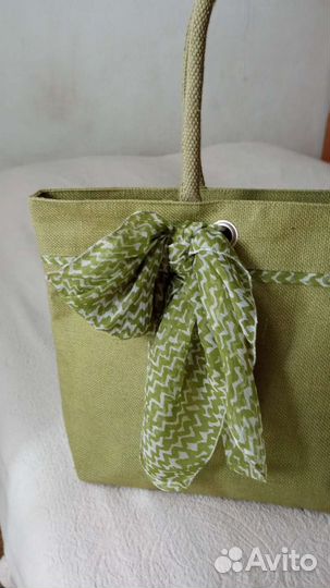 Cумка летняя из джута