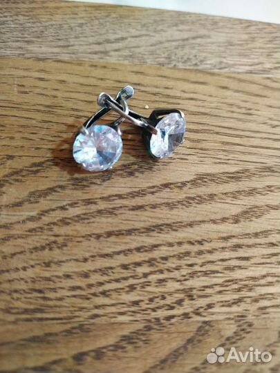 Серьги серебро
