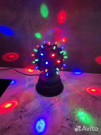 Светомузыка цветомузыка диско шар