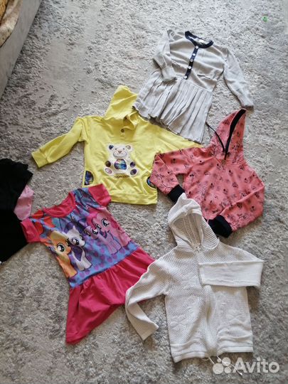 Вещи пакетом на 4-6 лет