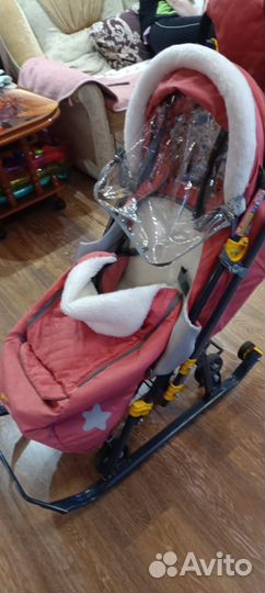 Санки коляска