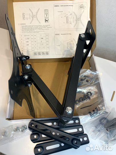 Кронштейн наклонно-поворотный для тв 14