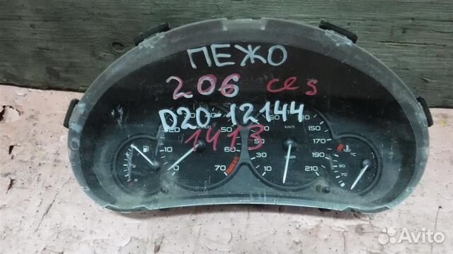 Панель приборов Peugeot 206 1998-2012
