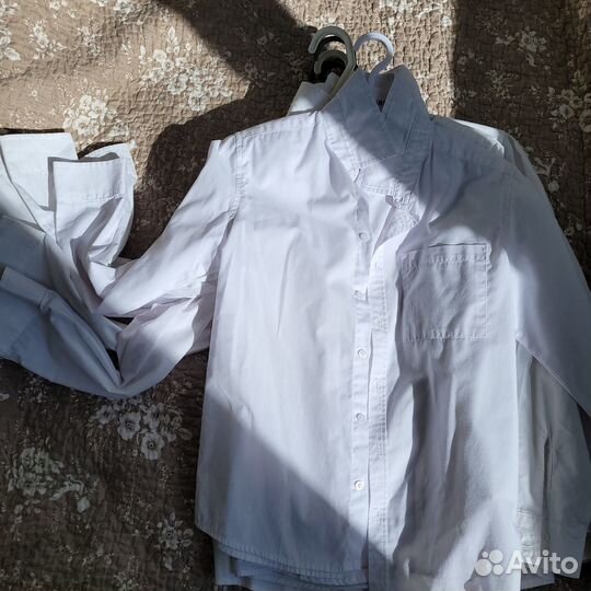 Рубашка для мальчика р. 140 б/у