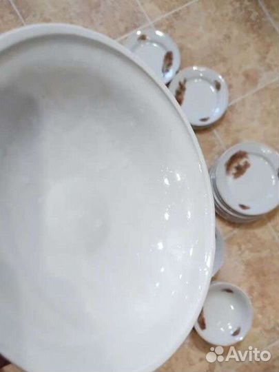 Сервиз столовый форфоровый с супницей