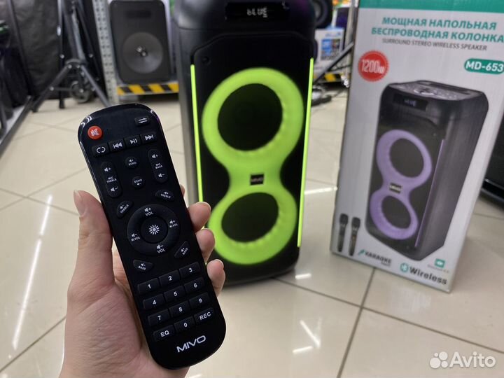 Колонка mivo беспроводная 1200 вт