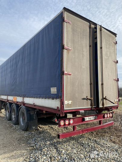 Тент штора на полуприцеп