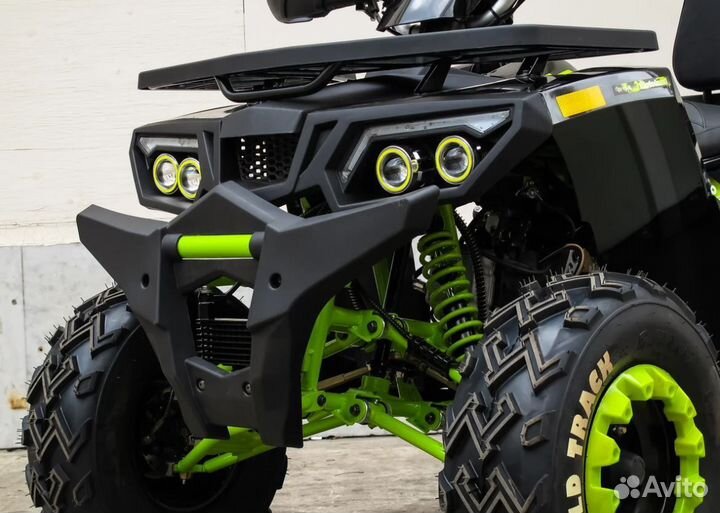 Квадроцикл Motoland Wild Track 200 LUX карбон