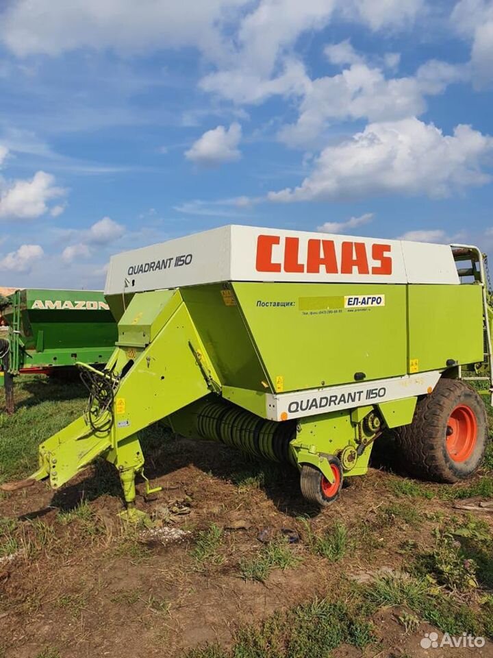 Пресс-подборщик Claas Quadrant, 2011