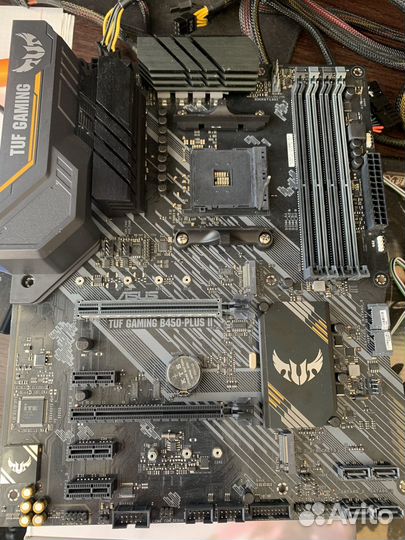 Материнская плата asus tuf gaming B450 plus 2