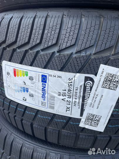 Continental ContiWinterContact TS 850 P 315/40 R21 и 315/40 R21 115V