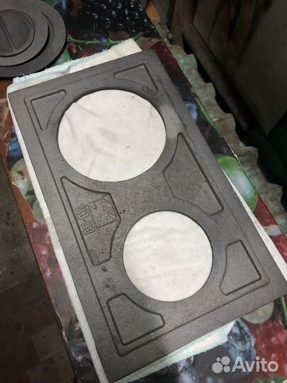 Плита чугунная для печи