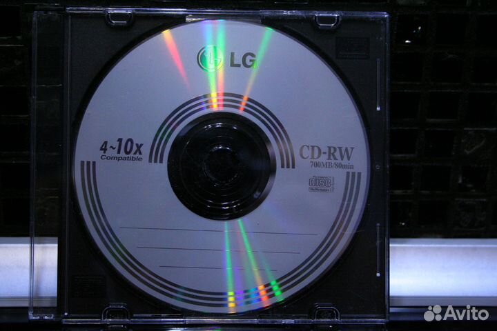 Диски cd-rw новые