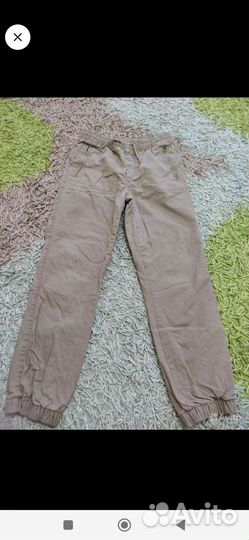 Утеплённые брюки рост до 146см