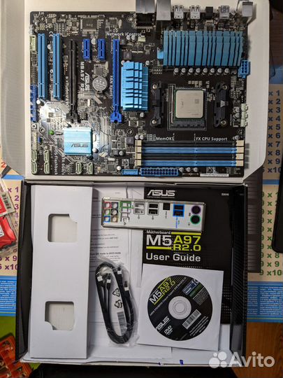 Сборка Asus M5A97 r2.0 + AMD FX8350 + DDR3 4x4Gb