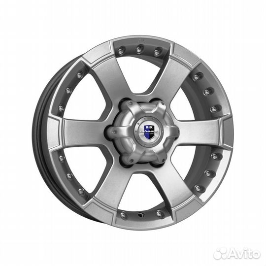 Литые диски 7x16 6x139.7 110.1 ET20 кик M56 дарк платинум