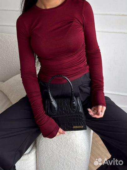 Лонгслив базовый