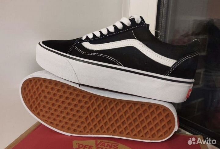 Кеды vans old skool platform