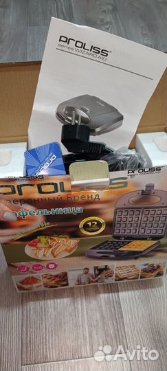 Электрическая вафельница