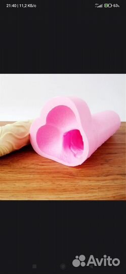 Силиконовые формы для свечей, мыла, гипса