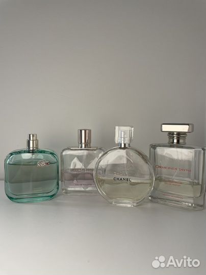 Ароматы Chanel, Givenchy, Lacoste, Ormonde Jayne