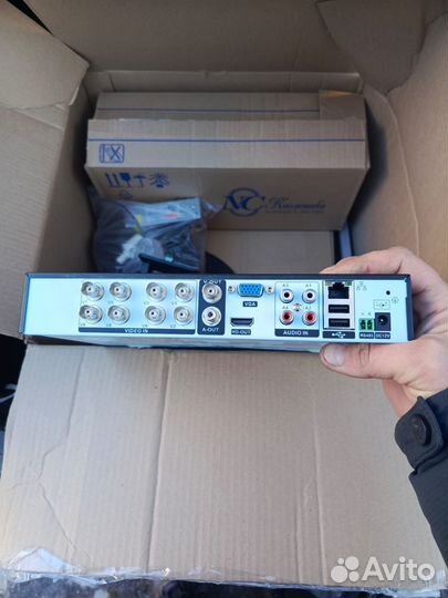 Комплект видеонаблюдения бу