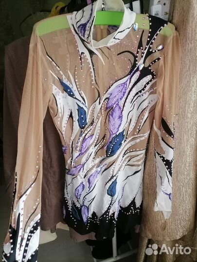 Платье для фигурного катания на рост 155-165