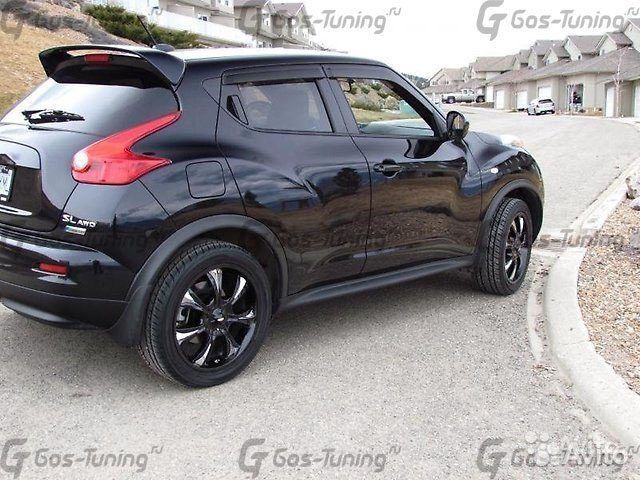 Тюнинг спойлер на Nissan Juke 