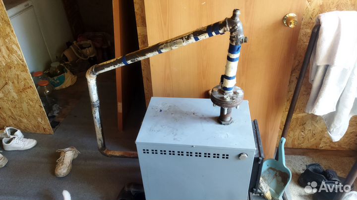 Твердотопливный котел длительного горения бу