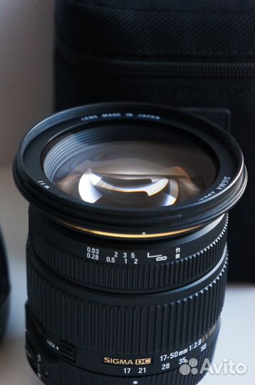 Объектив Sigma 17-50 2.8 DC EX HSM Nikon
