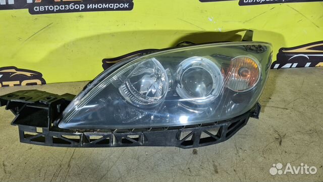 Фара левая Mazda 3 bk