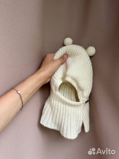 Шапка шлем для новорожденных