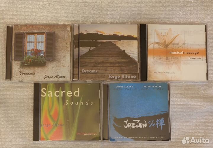 Компакт диски - музыка для медитации и релаксации