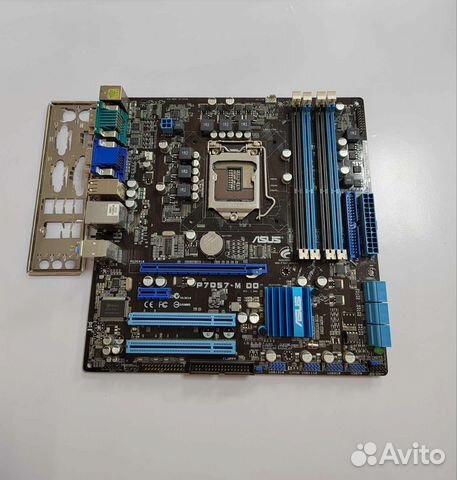 Материнская плата Asus P7Q57-M DO купить в Москве | Электроника | Авито