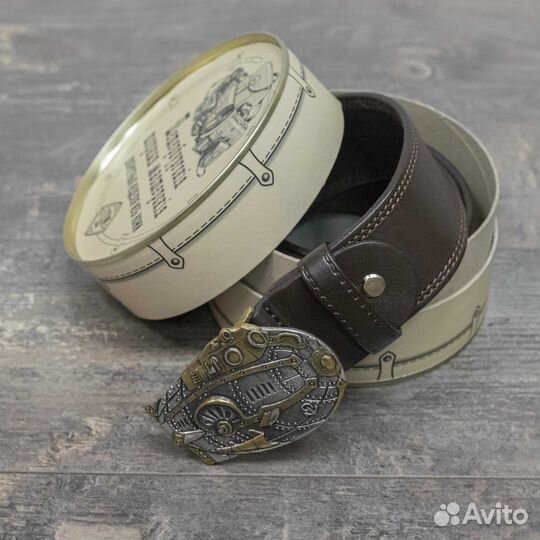 Кожаный ремень 