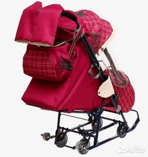 Детские санки коляска ника