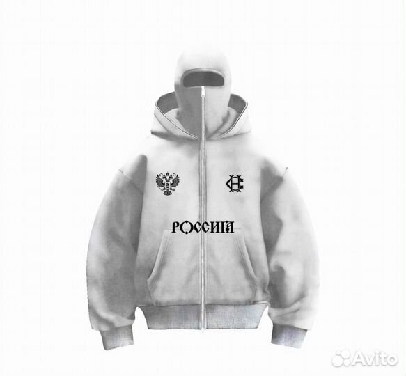 Зип Худи с Балаклавой - Россия
