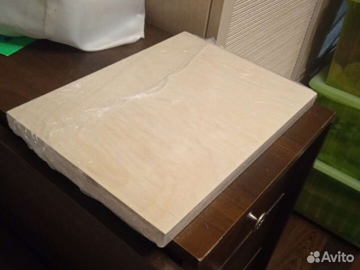 Заготовки из фанеры А4, круги, квадраты