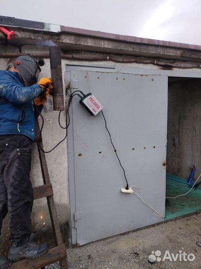 Сварочные работы. Строительство ангара. Гаража