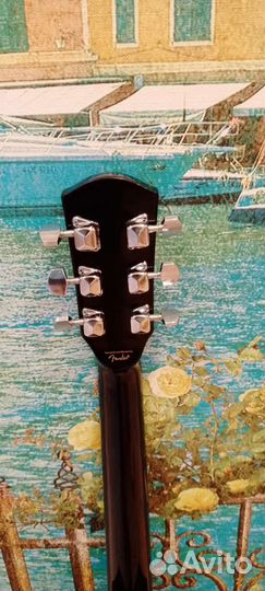 Акустическая гитара Fender Sguier+Чехол в подарок