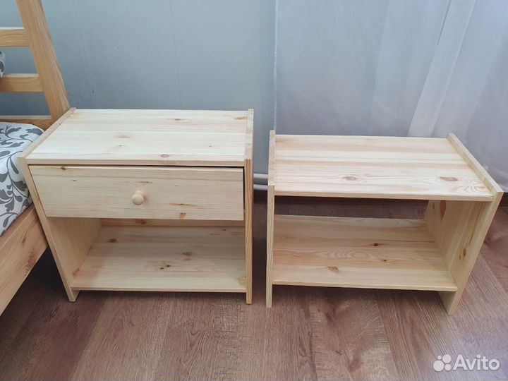 Прикроватная тумба из массива сосны