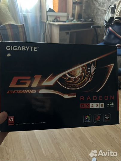 Видеокарта radeon RX 480 4GB