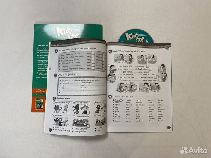 Kids Box 4/ комплект (AB,PB,CD) новый